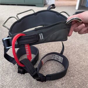 Black Diamond harness + accessories